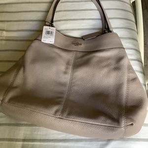 NWOT Coach Pebble Leather Lexy Shoulder Bag Handbag